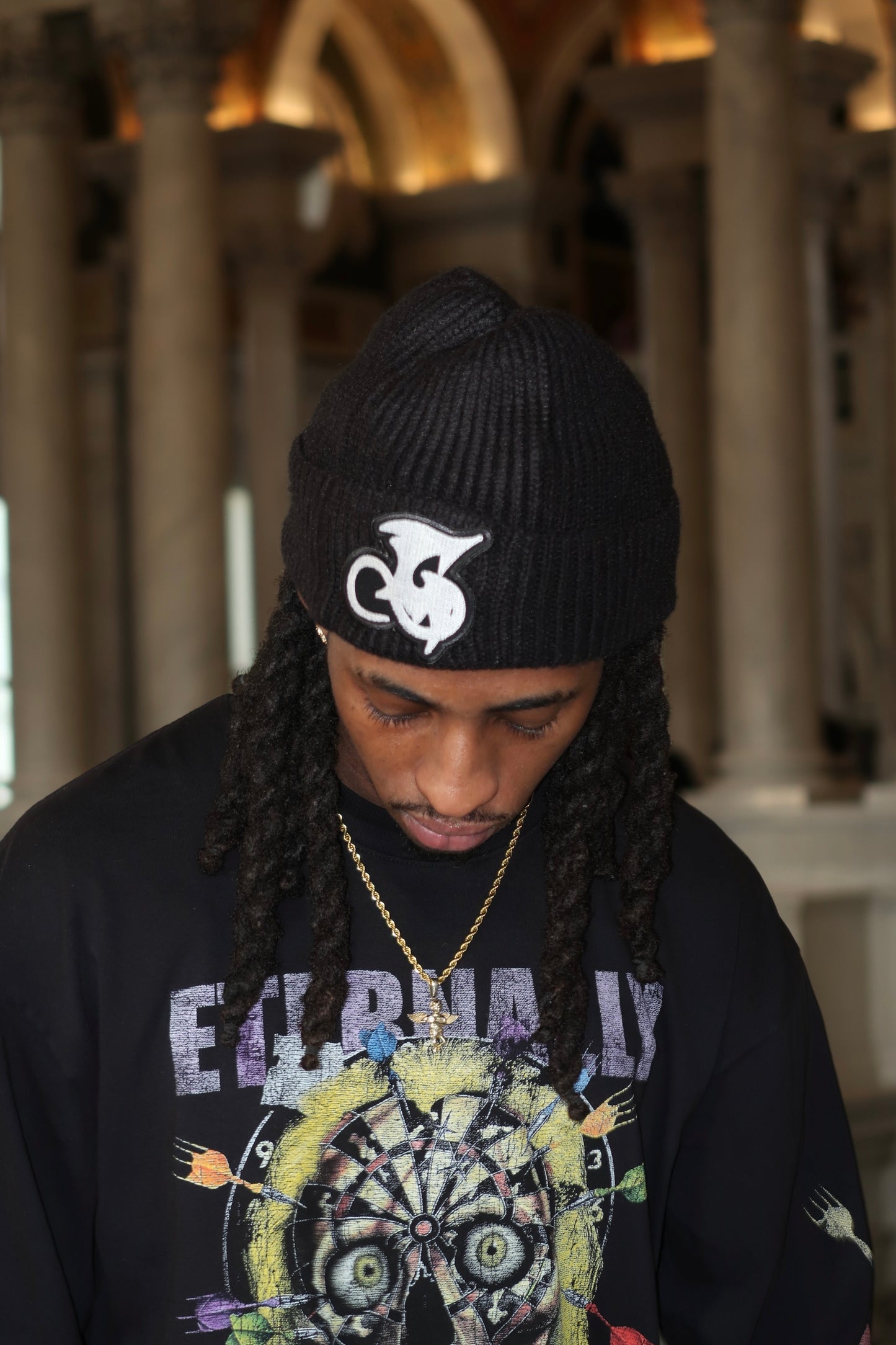 Black Beanie