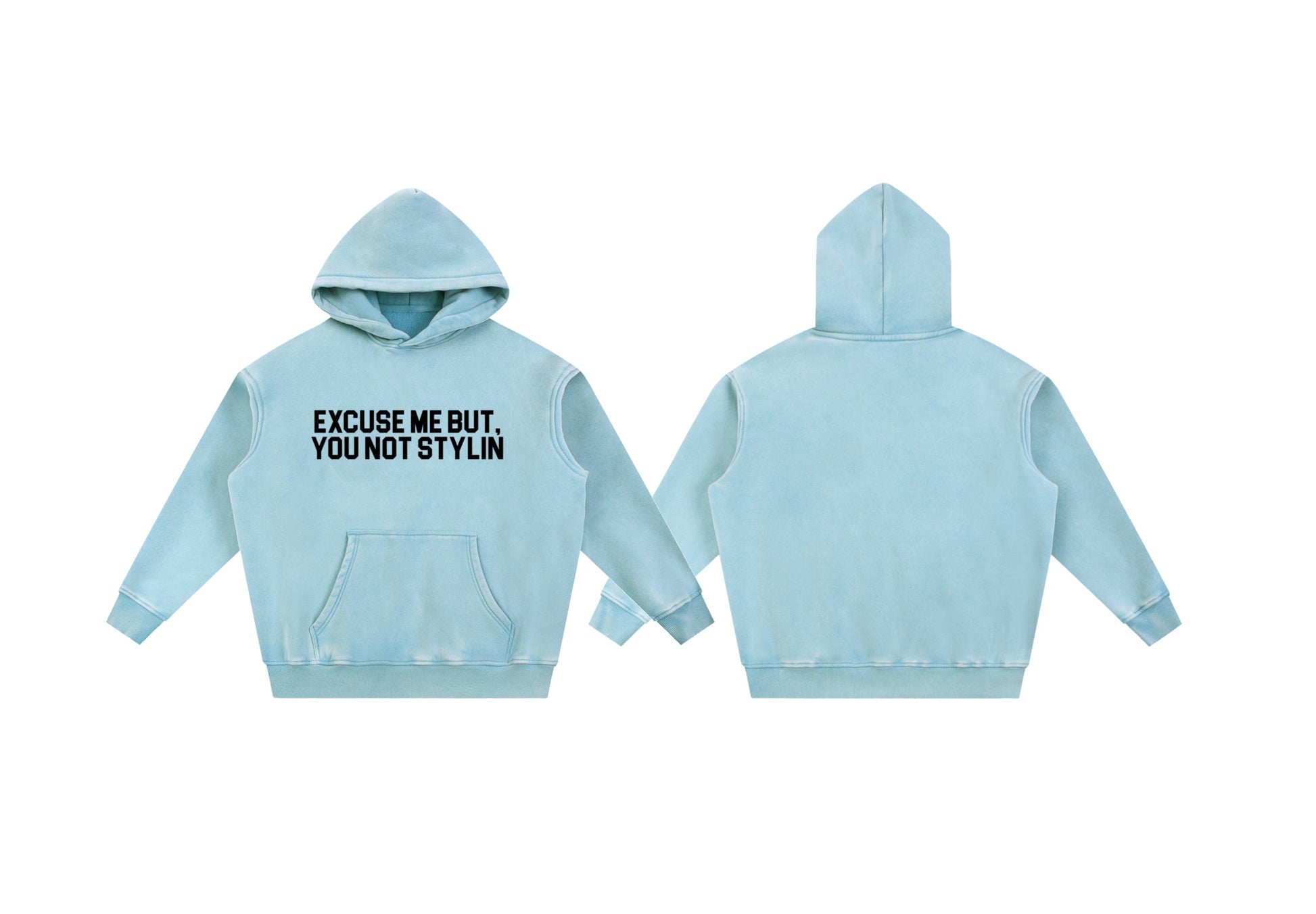 “Excuse Me…” Oversized Hoodie