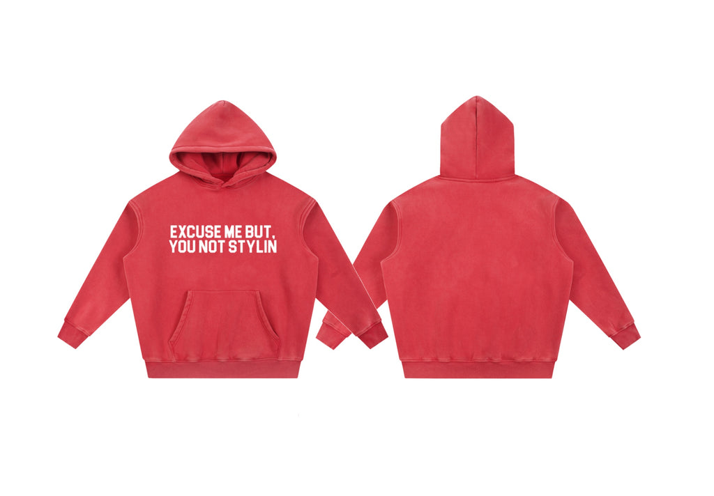 “Excuse Me…” Oversized Hoodie