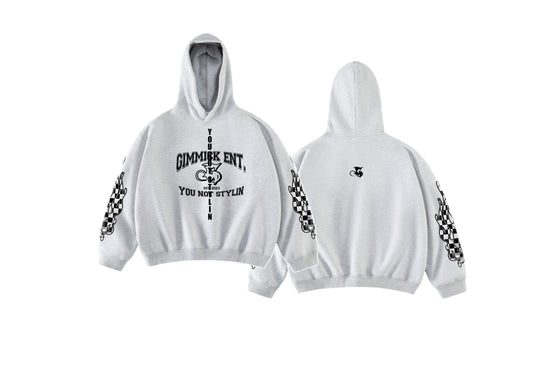 Grey “You Not Stylin” Hoodie