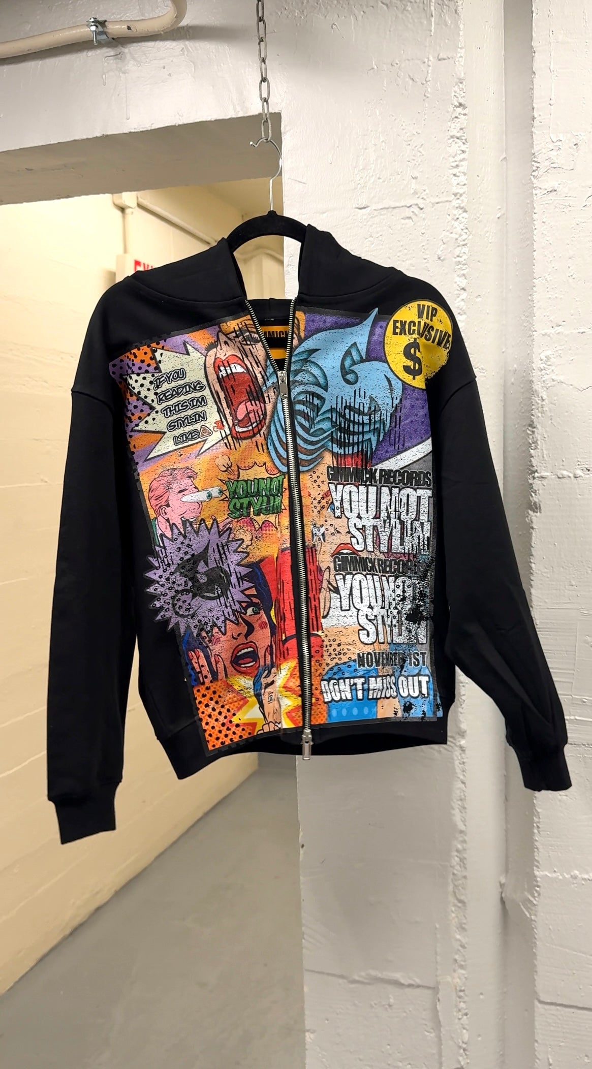 Comic Book Zip-Up