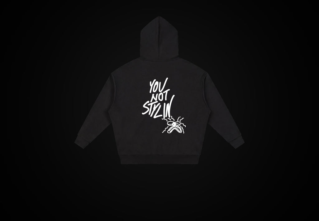 Black Signature Full Zip Hoodie