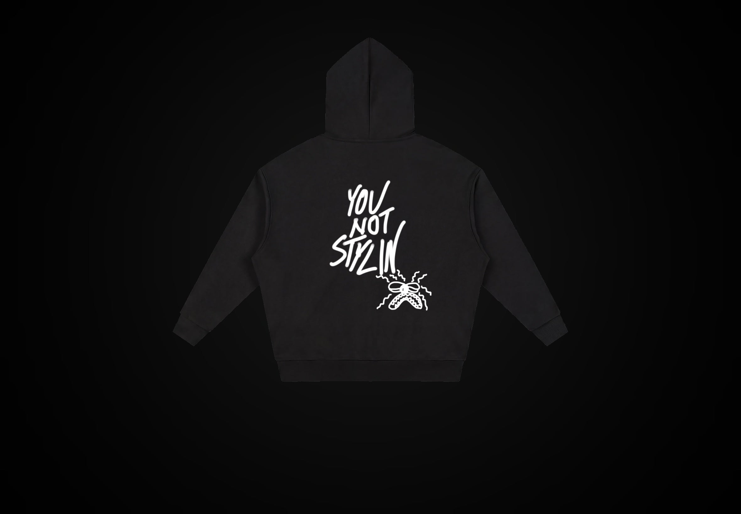 Black Signature Full Zip Hoodie