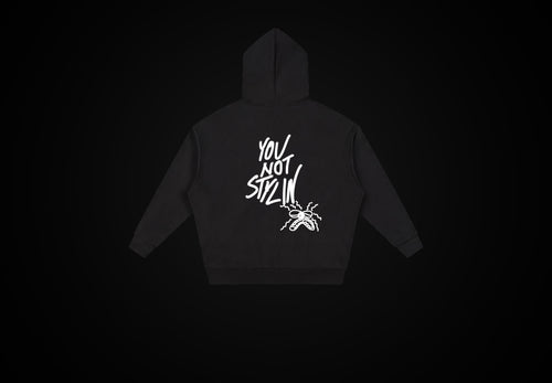 Black Signature Full Zip Hoodie