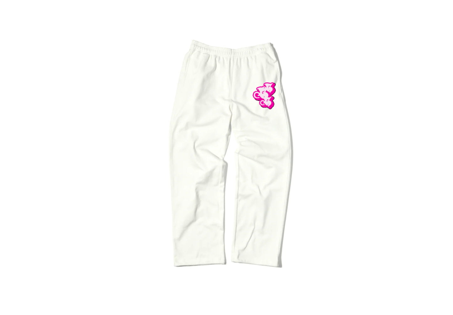 Wht/Pnk Sweatpants