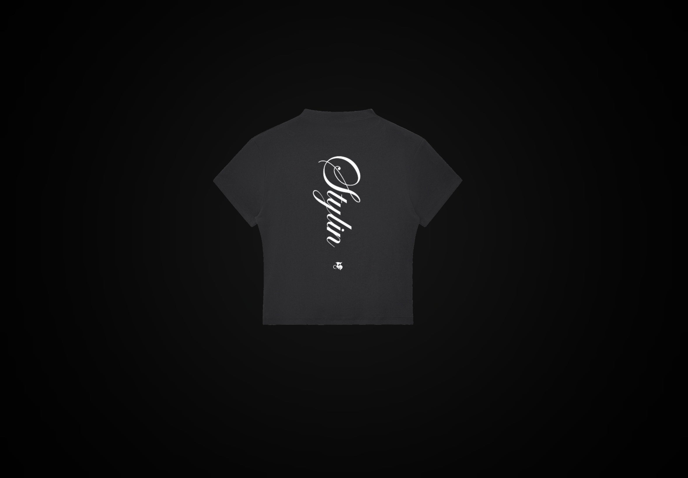 Black Slim Fit Mock Neck T-Shirt