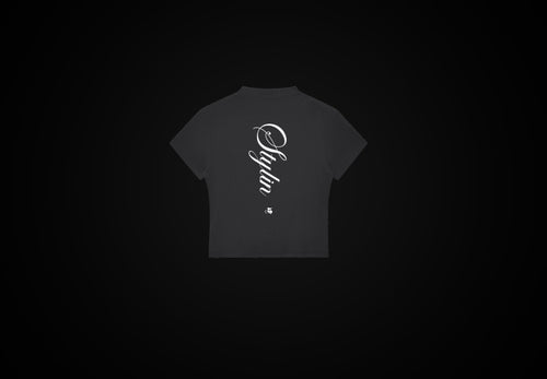 Black Slim Fit Mock Neck T-Shirt