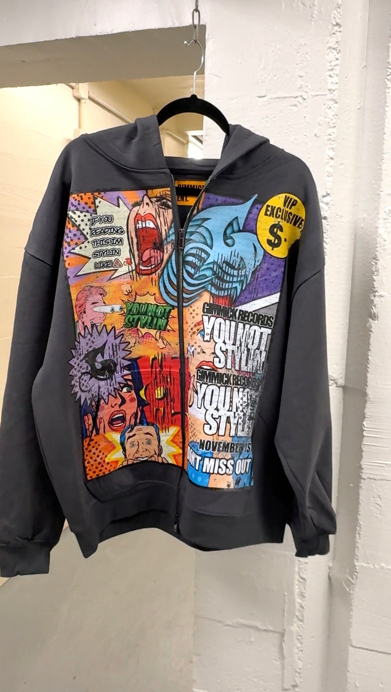 Comic Book Zip-Up