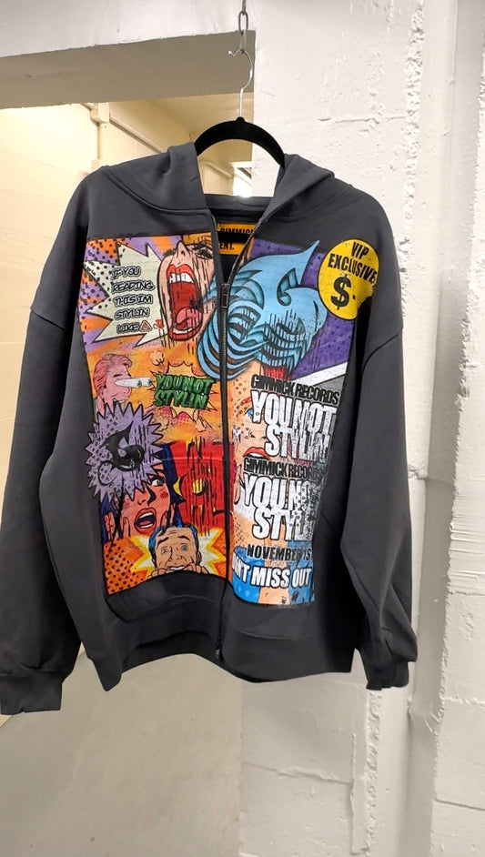 Comic Book Zip-Up