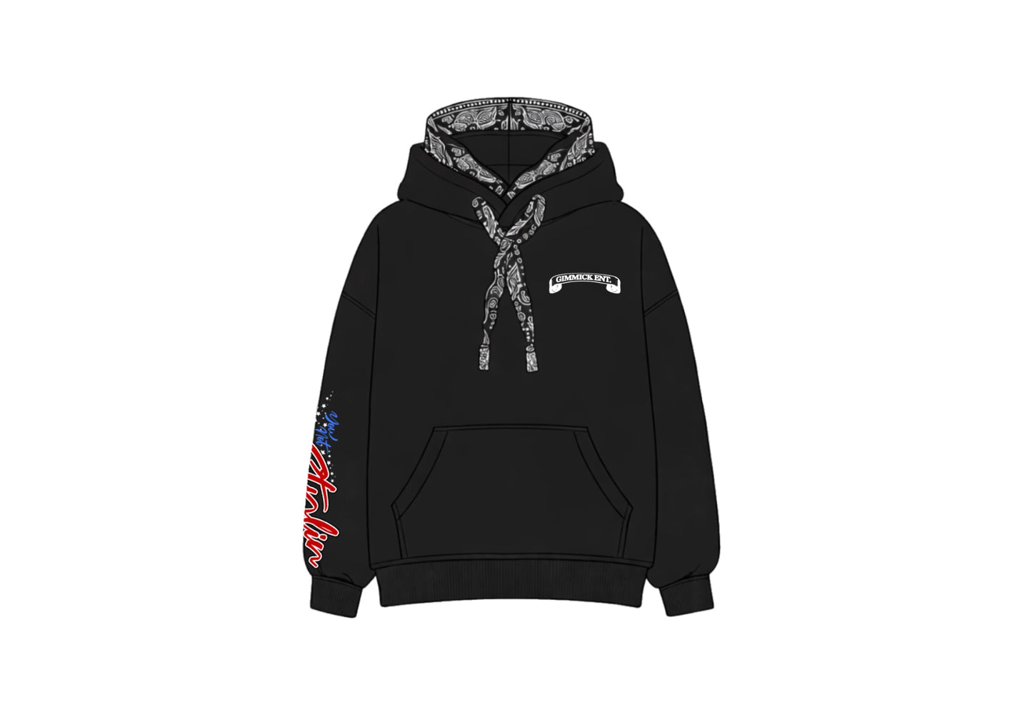 Double Hood Bandana Hoodie