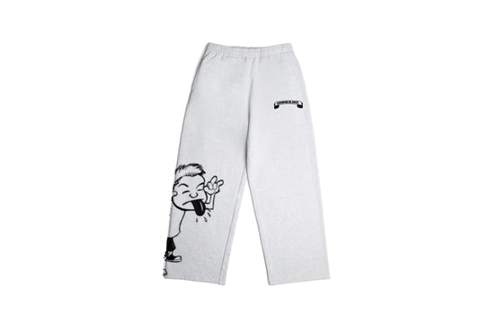 Grey “YSN” Sweatpants