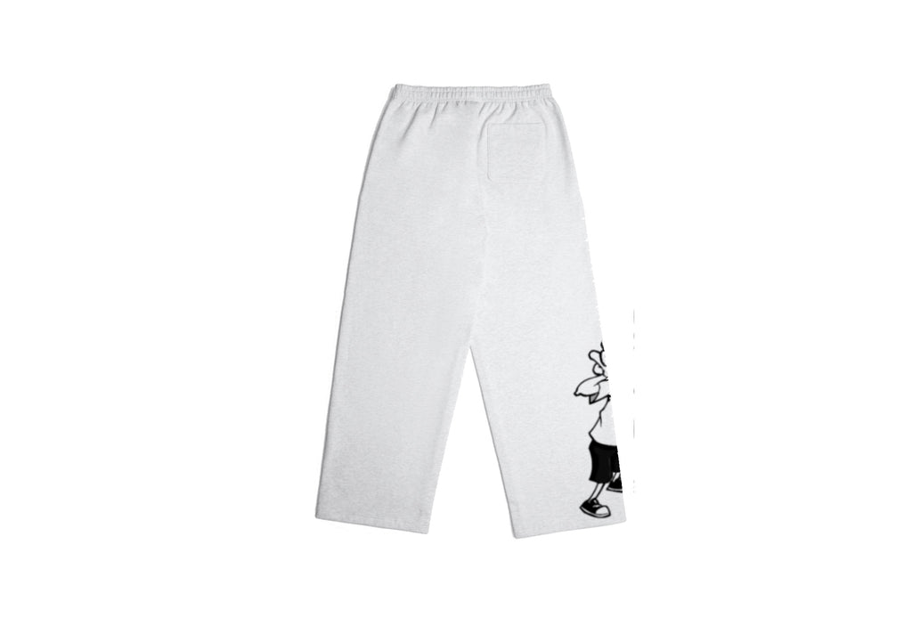 Grey “YSN” Sweatpants
